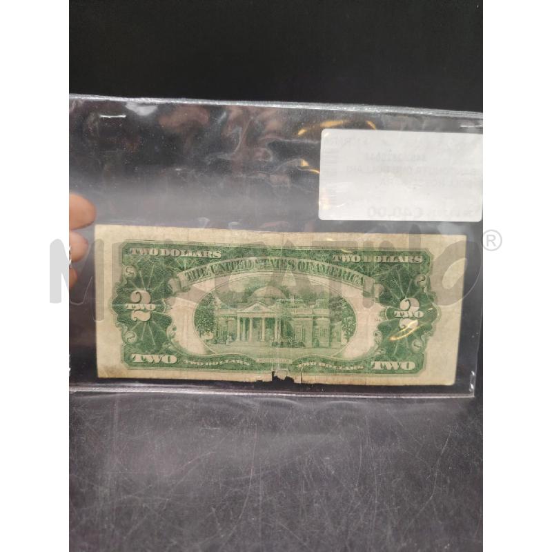 BANCONOTA DUE DOLLARI BOLL ROSSO RARA | Mercatino dell'Usato Roma eur 3