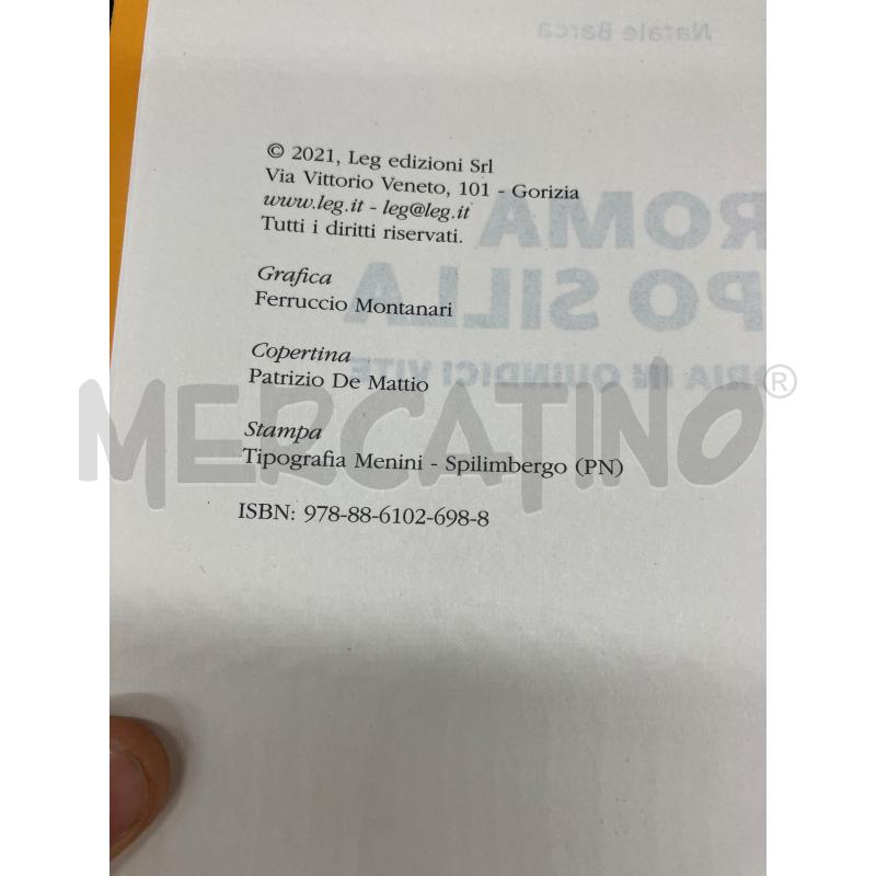 BARCA ROMA DOPO SILLA | Mercatino dell'Usato Roma eur 3