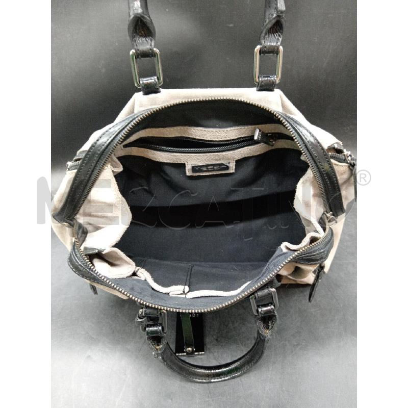 BAULETTO TOSCA BLU GRI SFUMATO NERO  | Mercatino dell'Usato Roma eur 4