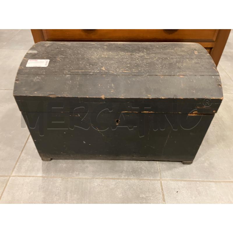 BAULE FORZIERE LEGNO PIC | Mercatino dell'Usato Roma eur 1