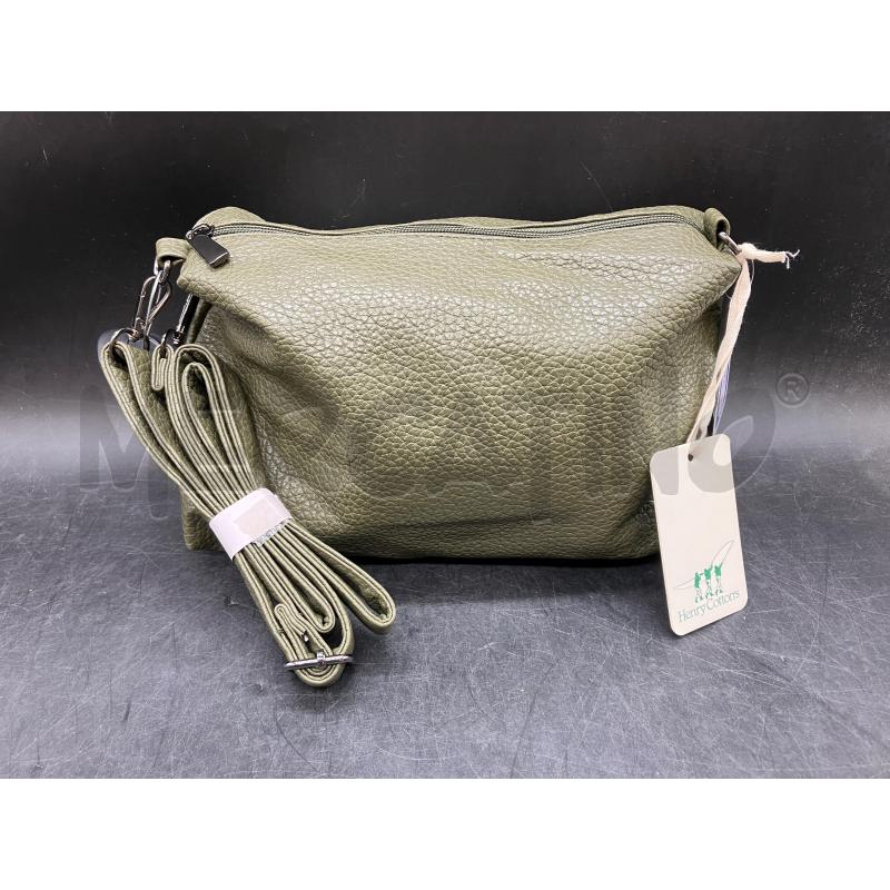 BEAUTY ENRY COTTONS VERDE TRACOLLA | Mercatino dell'Usato Roma eur 2