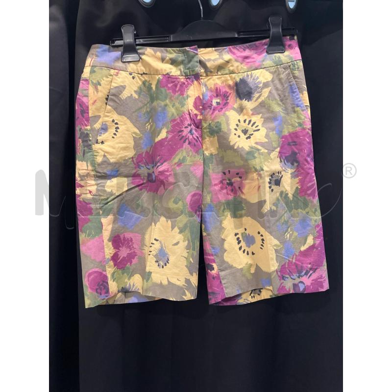 BERMUDA D SPORTMAX GIA FANT FIORI COLOR | Mercatino dell'Usato Roma eur 1