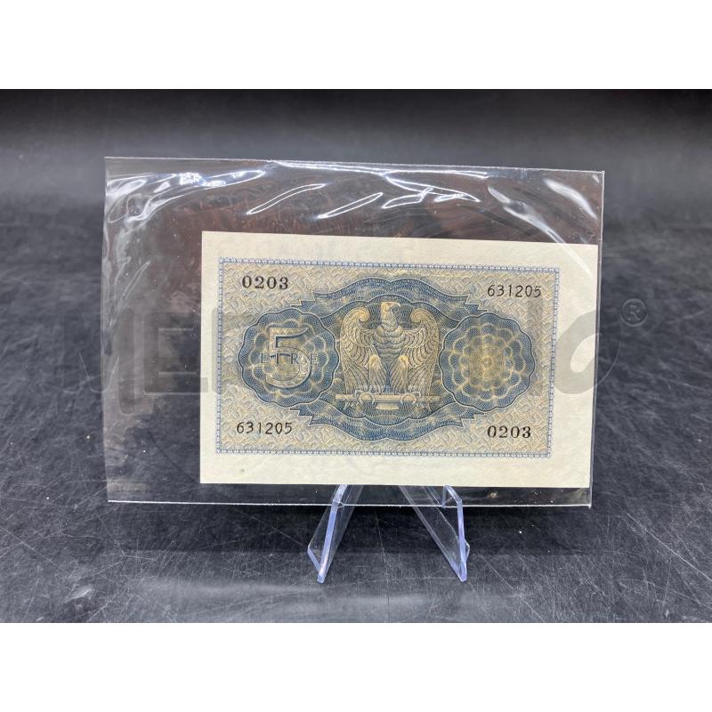 BIGLIETTO DI STATO REGNO 5 LIRE | Mercatino dell'Usato Roma eur 2