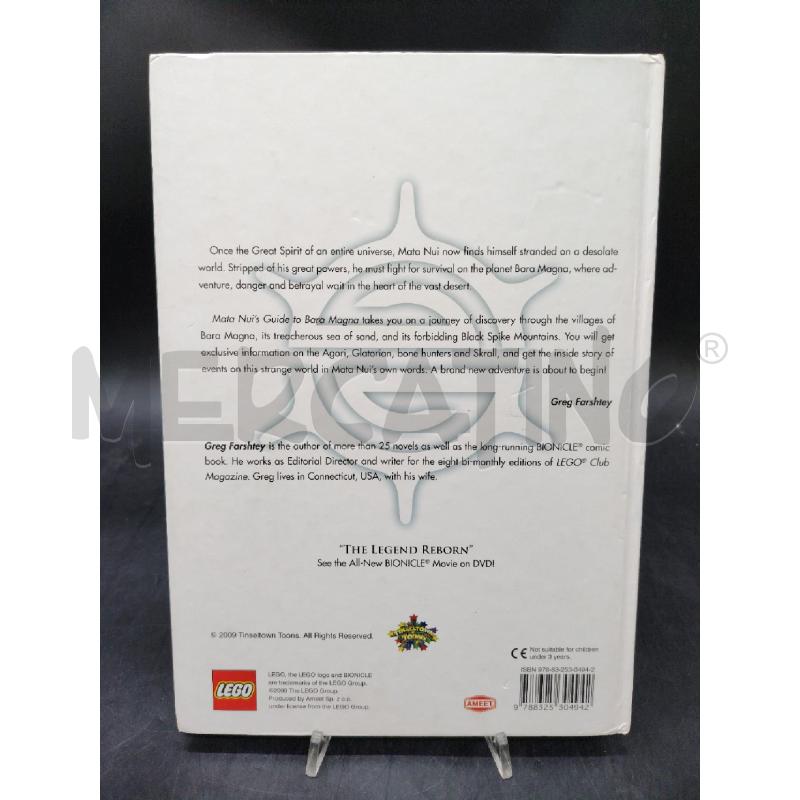 BIONICLE MATA NUI'S GUIDE TO BARA MAGNA | Mercatino dell'Usato Roma eur 2