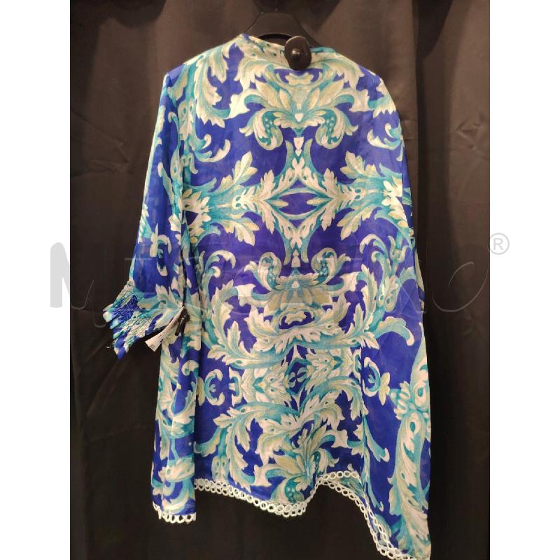 BLUSA D ANTICA SARTORIA VELO VIOLA VER CEL RICAMO PERLINE | Mercatino dell'Usato Roma eur 3