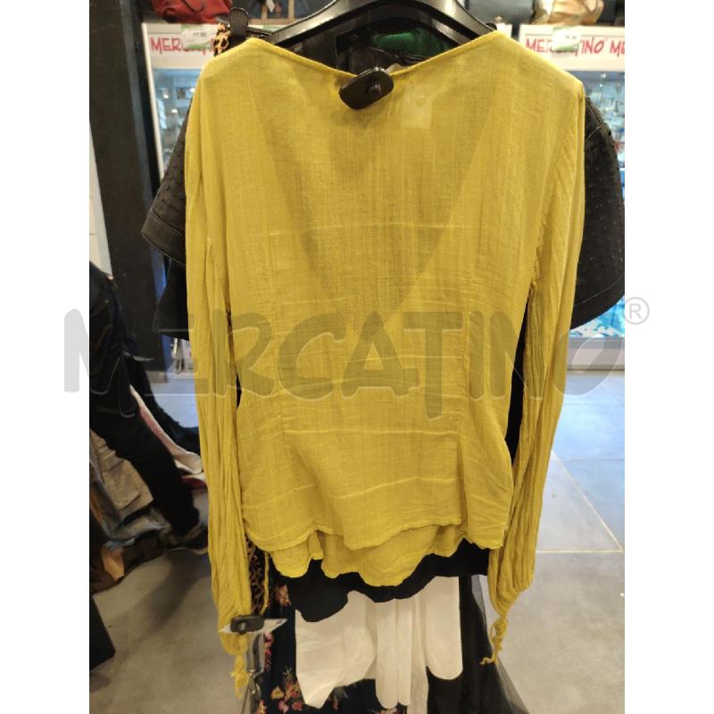 BLUSA D ATOS LOMBARDINI GIA SCOLLO AMPIO PROF METALLO  | Mercatino dell'Usato Roma eur 3