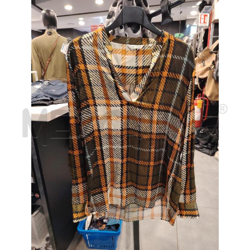 BLUSA D CALIBAN QUADRI FANTASIA MARR ARA | Mercatino dell'Usato Roma eur 1