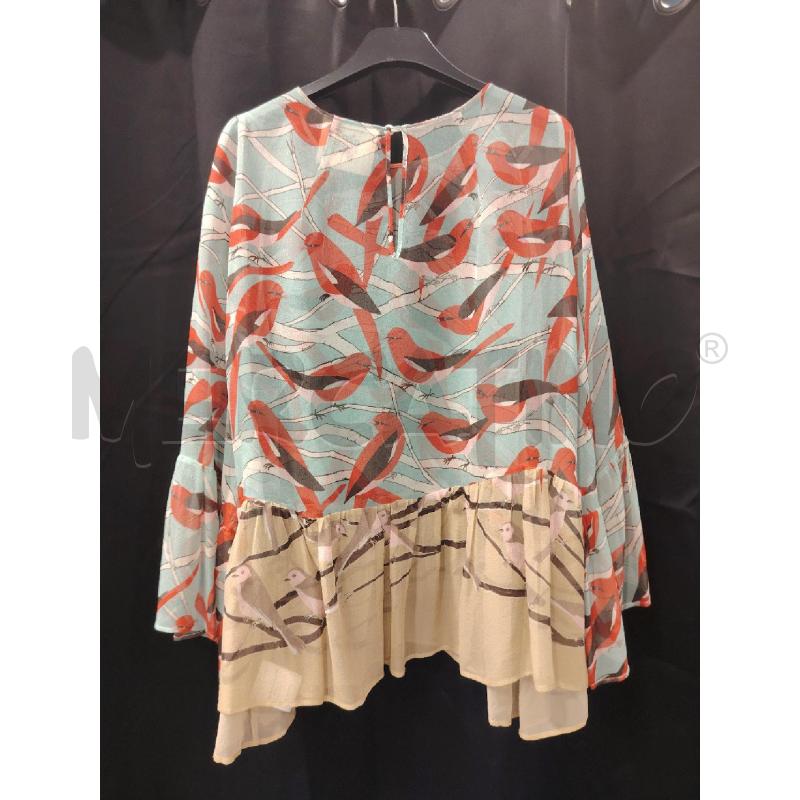 BLUSA D ERIKA CAVALLETTI UCCELLINI | Mercatino dell'Usato Roma eur 3