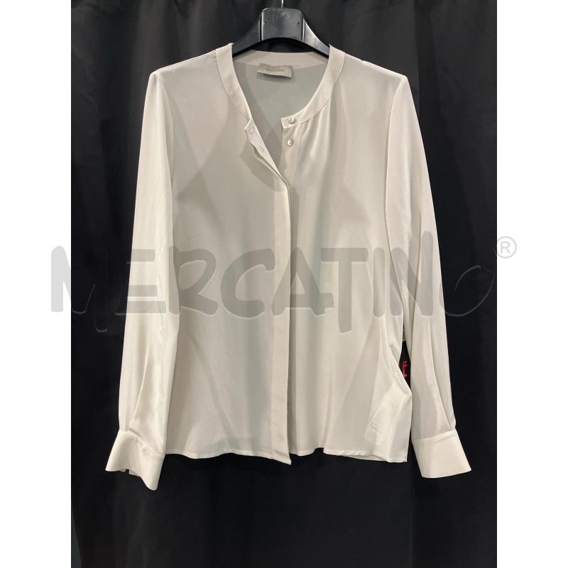 BLUSA D FALCONERI BEIGE SETA MANICA LUNGA | Mercatino dell'Usato Roma eur 1
