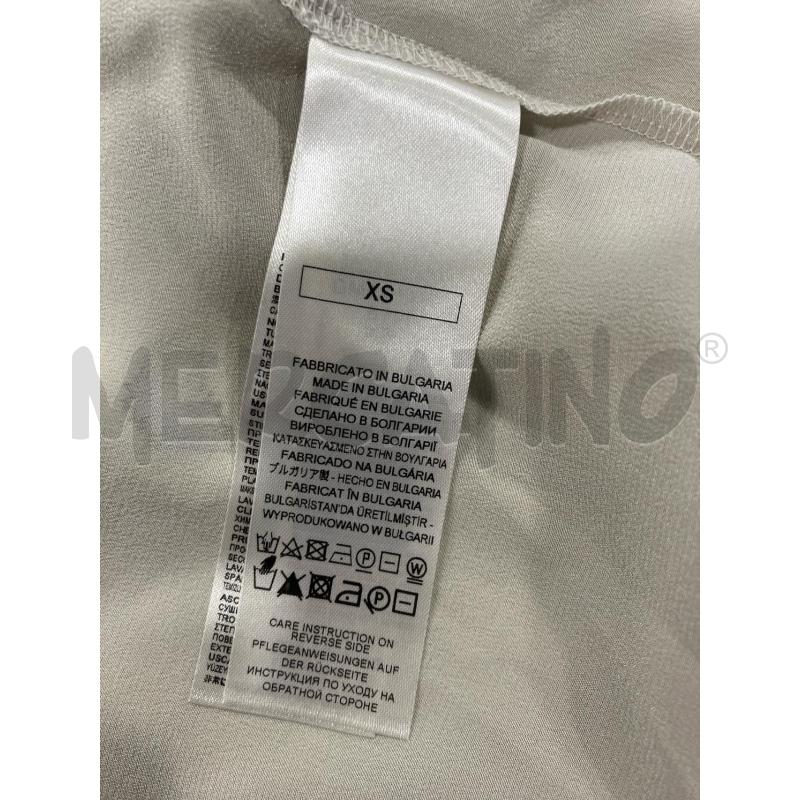 BLUSA D FALCONERI BEIGE SETA MANICA LUNGA | Mercatino dell'Usato Roma eur 4