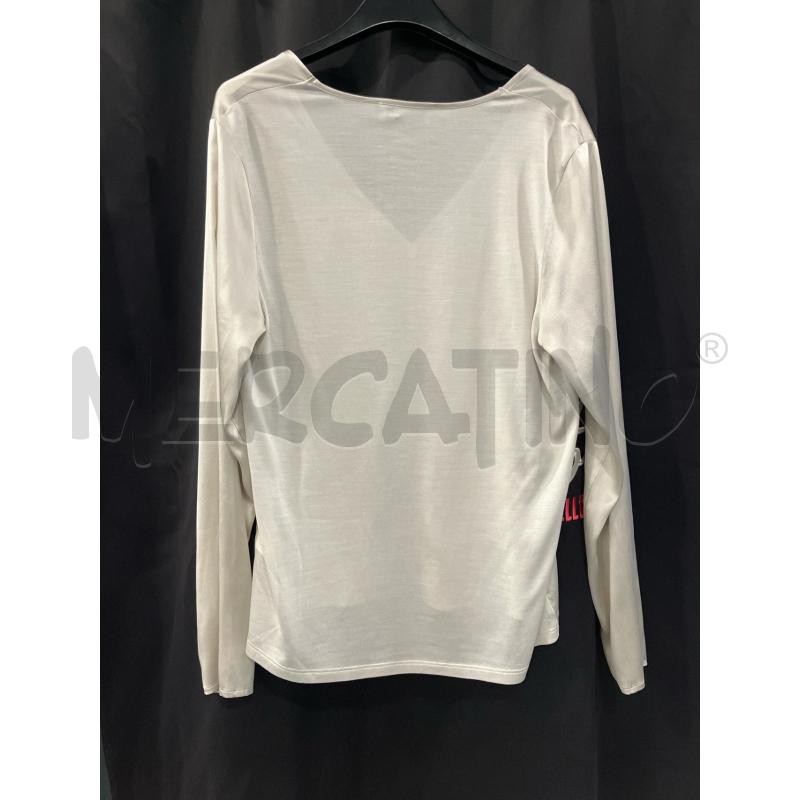 BLUSA D FALCONERI GRI SETA MANICA LUNGA | Mercatino dell'Usato Roma eur 3