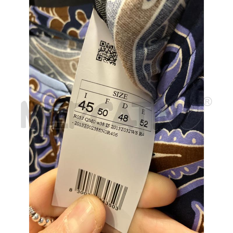 BLUSA D FIORELLA RUBINO CEL FANT PAISLEY MARR | Mercatino dell'Usato Roma eur 3