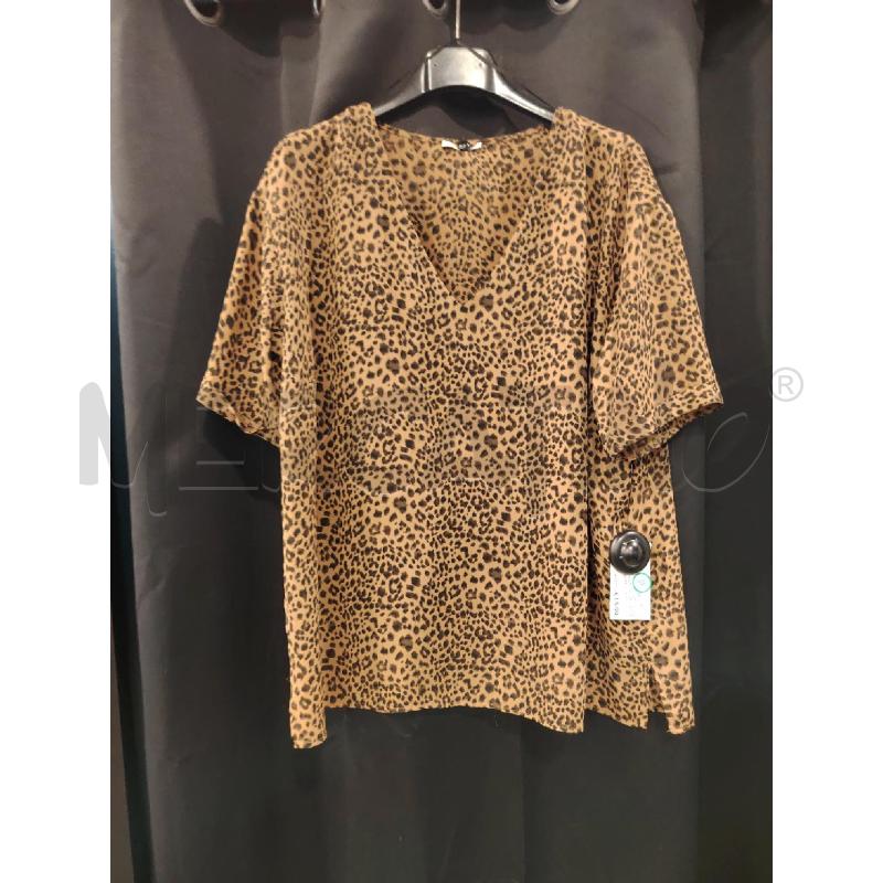 BLUSA D FIORELLA RUBINO MACULATA SCOLLO | Mercatino dell'Usato Roma eur 1