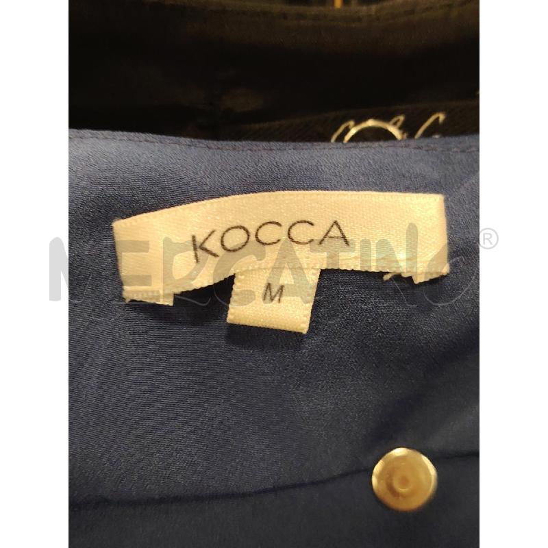 BLUSA D KOCCA BLU  | Mercatino dell'Usato Roma eur 2