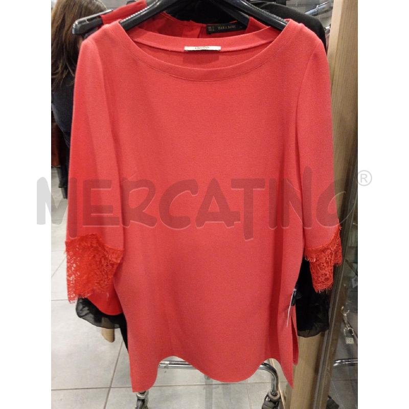 BLUSA D LIU JO ARA MANICHE PIZZO  | Mercatino dell'Usato Roma eur 1