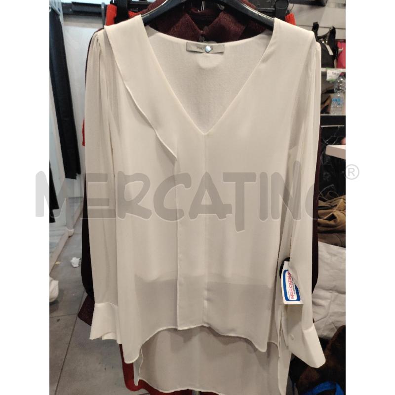 BLUSA D MARELLA BIANCA | Mercatino dell'Usato Roma eur 1