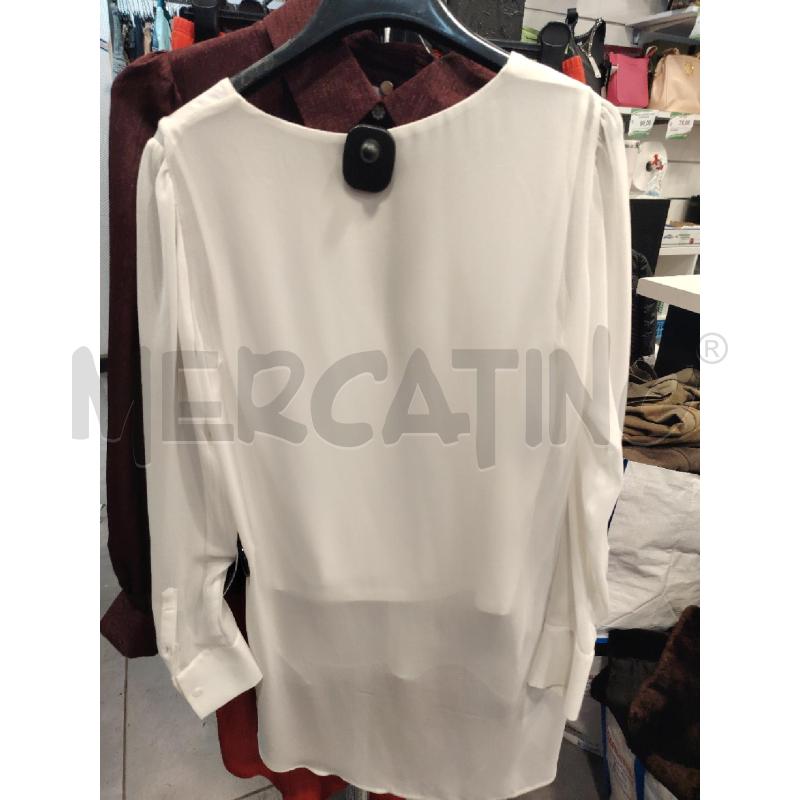 BLUSA D MARELLA BIANCA | Mercatino dell'Usato Roma eur 2