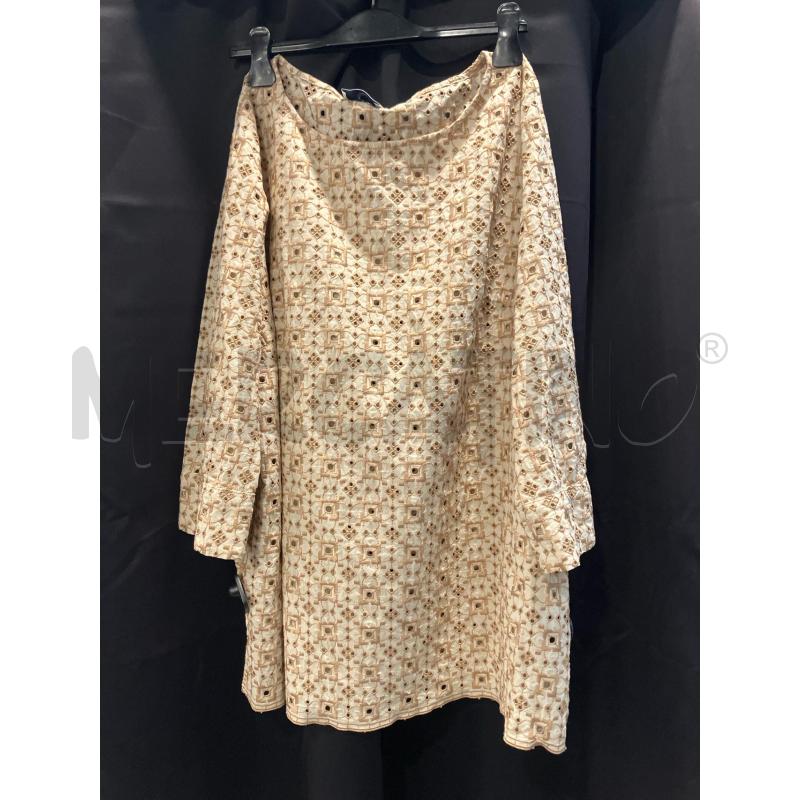 BLUSA D MARINA RINALDI BEI RICAMI MARR TRAF  | Mercatino dell'Usato Roma eur 1
