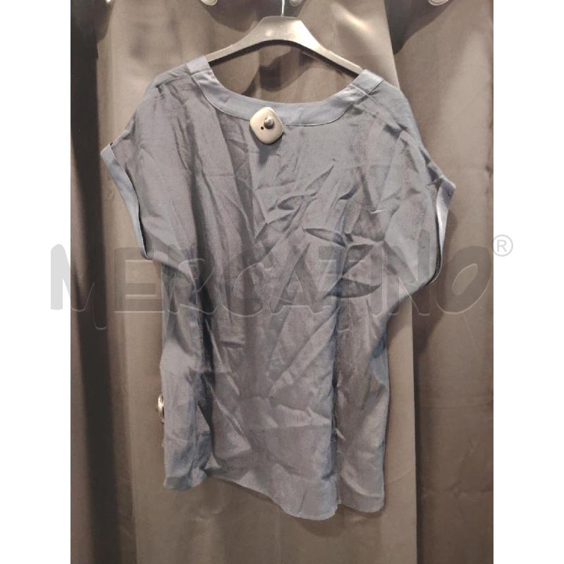 BLUSA D OLTRE BIA/ BLU SCOLLO V | Mercatino dell'Usato Roma eur 3