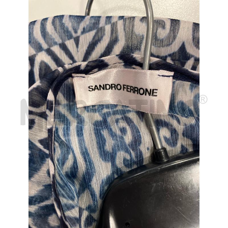 BLUSA D SANDRO FERRONE FANT CEL  | Mercatino dell'Usato Roma eur 2