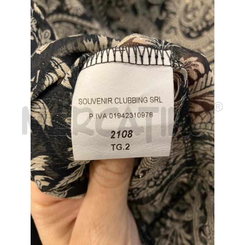 BLUSA D SOUVENIR NE FANT PAISLEY | Mercatino dell'Usato Roma eur 4
