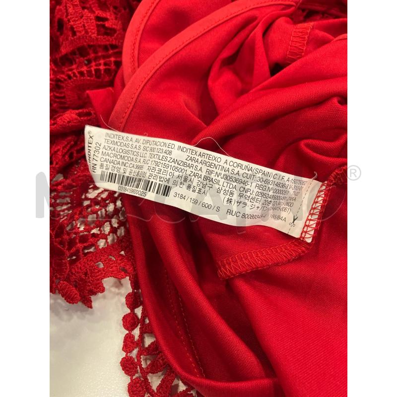 BLUSA D ZARA RSS PIZZO | Mercatino dell'Usato Roma eur 3