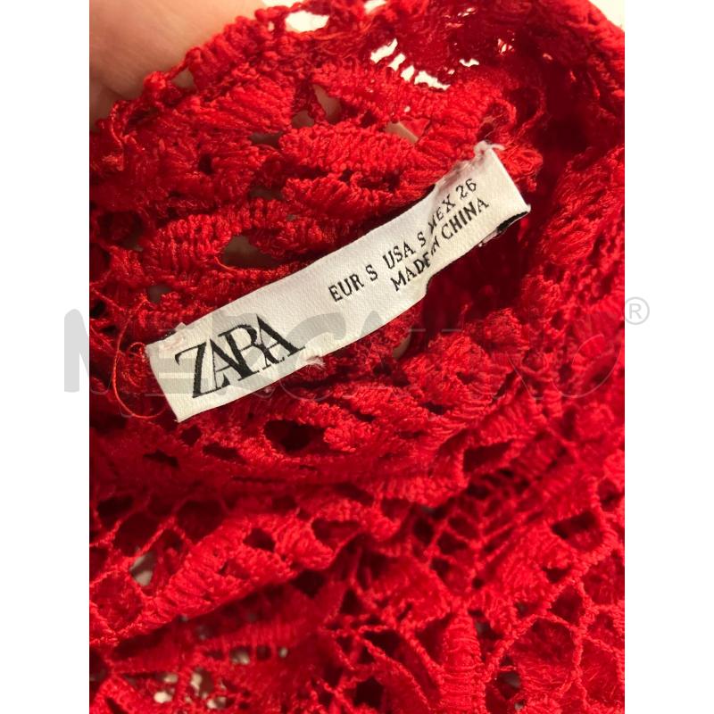 BLUSA D ZARA RSS PIZZO | Mercatino dell'Usato Roma eur 4