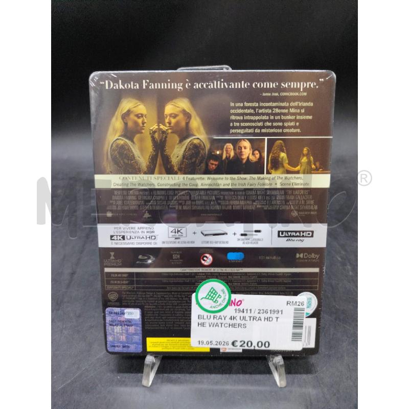 BLU RAY 4K ULTRA HD THE WATCHERS | Mercatino dell'Usato Roma eur 2