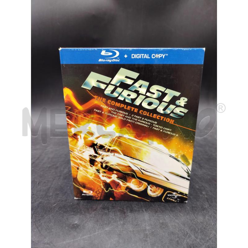 BLU RAY FAST & FURIOUAS THE COMPLETE COLLECTION | Mercatino dell'Usato Roma eur 1