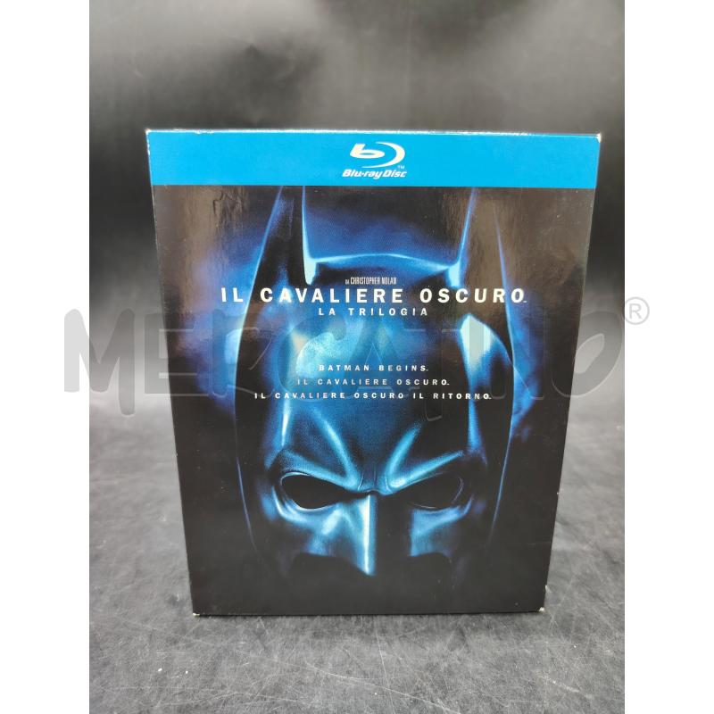 BLU RAY IL CAVALIERE OSCURO LA TRILOGIA | Mercatino dell'Usato Roma eur 1