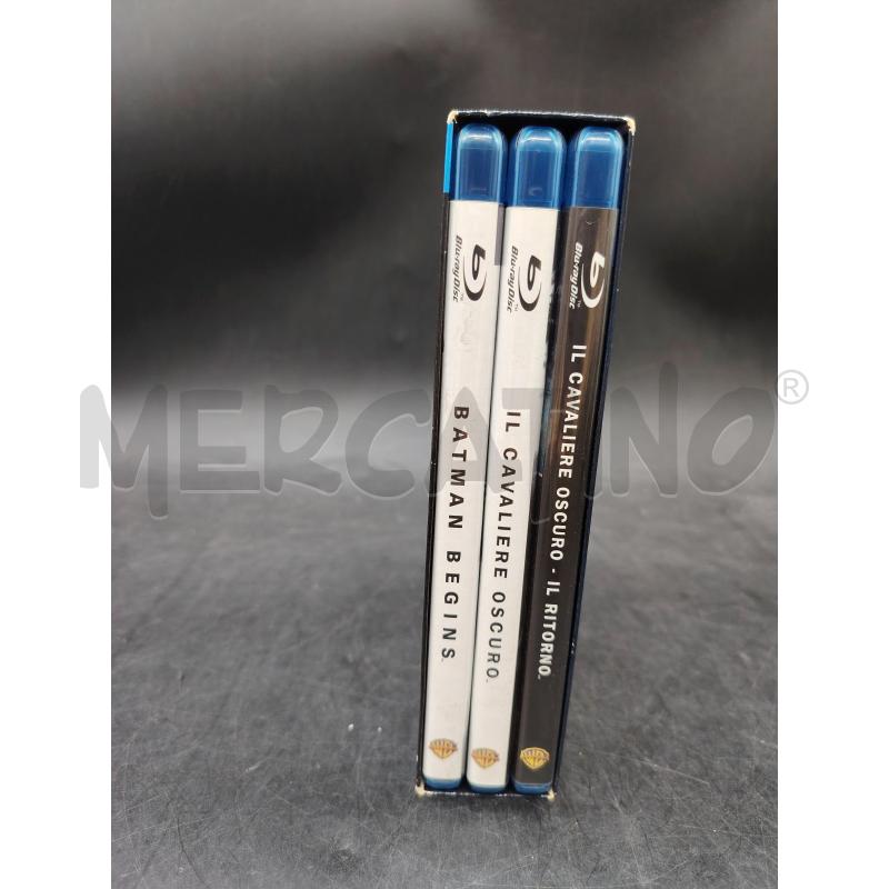 BLU RAY IL CAVALIERE OSCURO LA TRILOGIA | Mercatino dell'Usato Roma eur 2