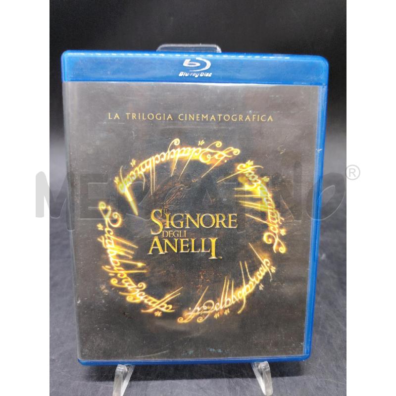 BLU RAY IL SIGNORE DEGLI ANELLI LA TRILOGIA CINEMATOGRAFICA | Mercatino dell'Usato Roma eur 1