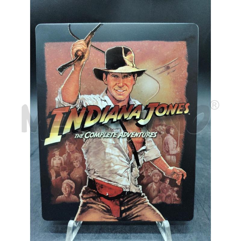 BLU RAY INDIANA JONES THE COMPLETE ADVENTURES STEELBOOK | Mercatino dell'Usato Roma eur 1