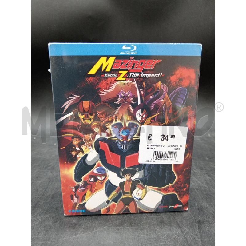 BLU RAY MAZINGER EDITION Z THE IMPACT | Mercatino dell'Usato Roma eur 1