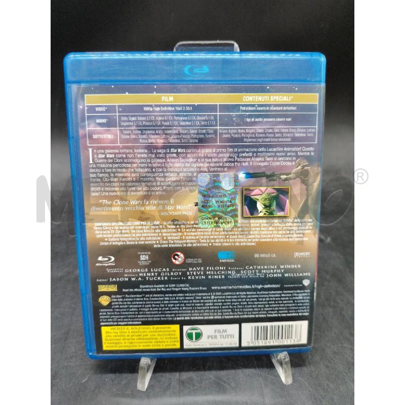 BLU RAY STAR WARS THE CLONE WARS | Mercatino dell'Usato Roma eur 2