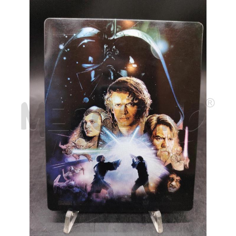 BLU RAY STEELBOOK STAR WARS LA VENDETTA DEI SITH | Mercatino dell'Usato Roma eur 1