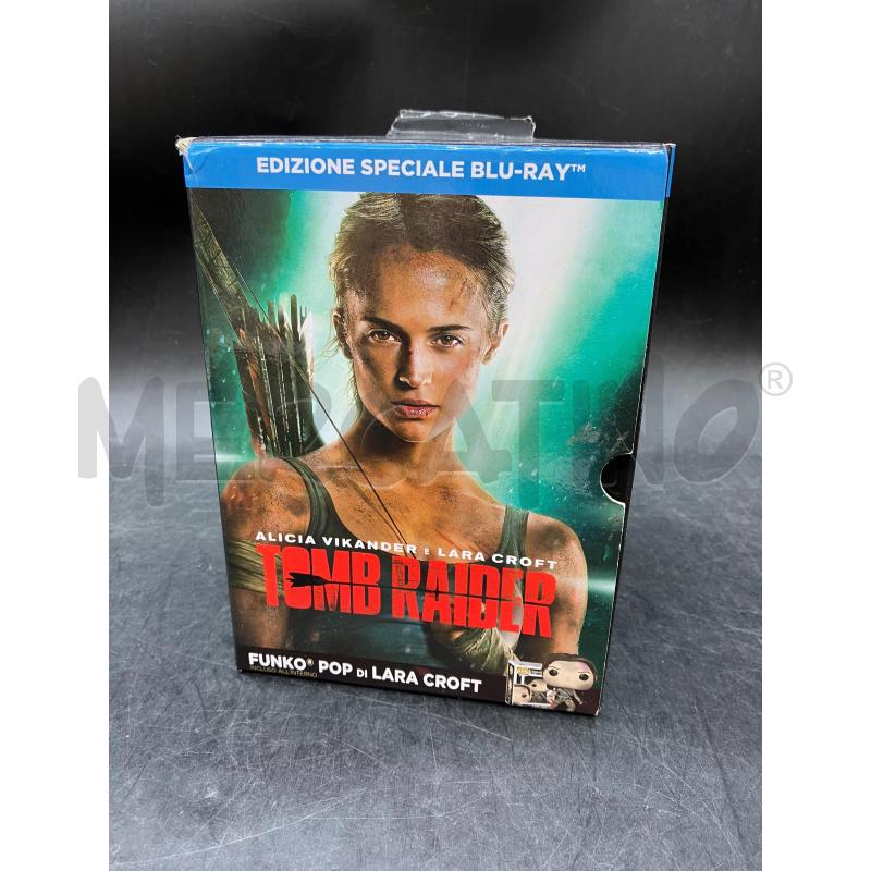 BLU RAY TOMB RAIDER FUNKO POP | Mercatino dell'Usato Roma eur 1