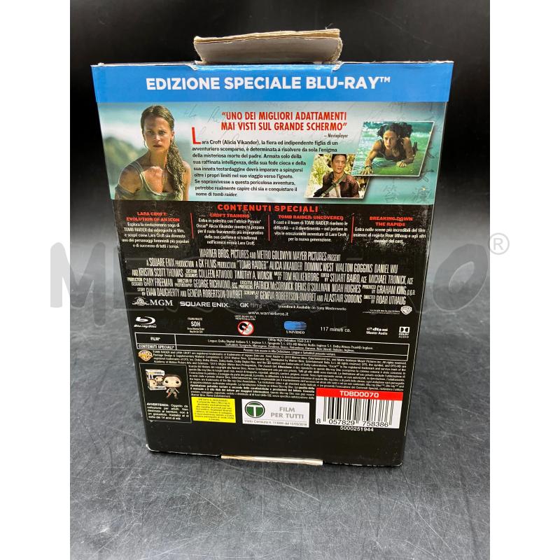 BLU RAY TOMB RAIDER FUNKO POP | Mercatino dell'Usato Roma eur 2