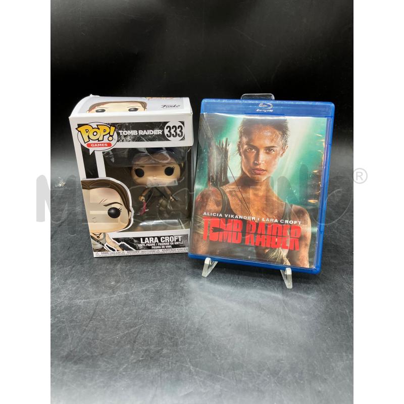 BLU RAY TOMB RAIDER FUNKO POP | Mercatino dell'Usato Roma eur 3