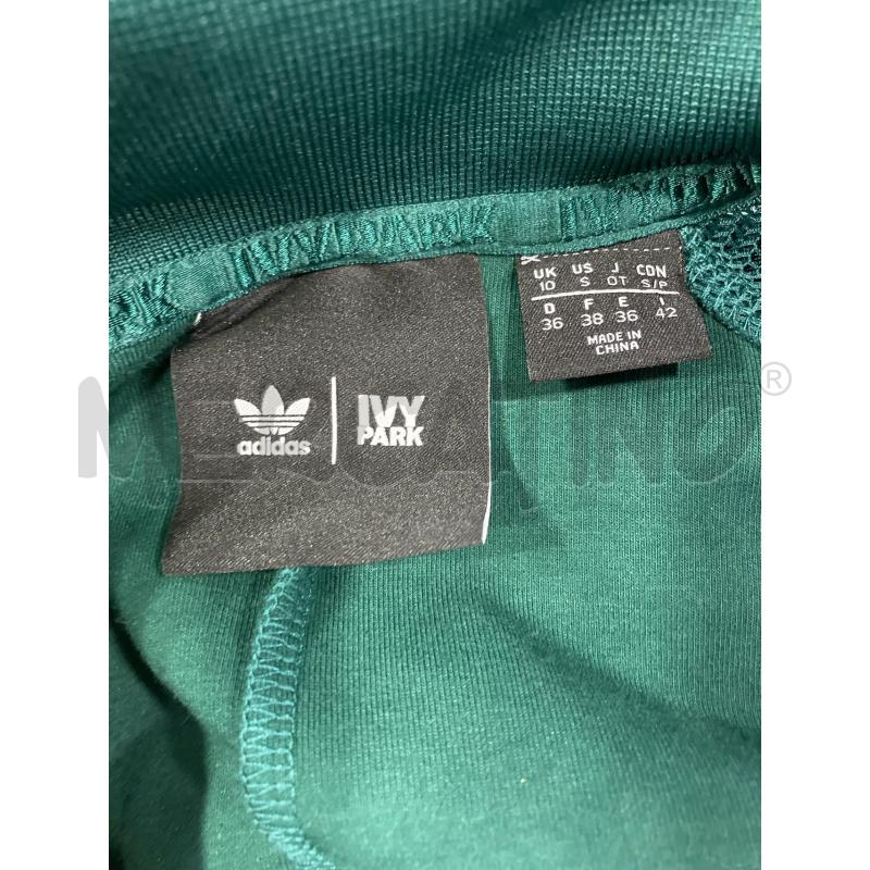 BODY D ADIDAS X IVY PARK VERDE MANICHE TRAFORATE | Mercatino dell'Usato Roma eur 3