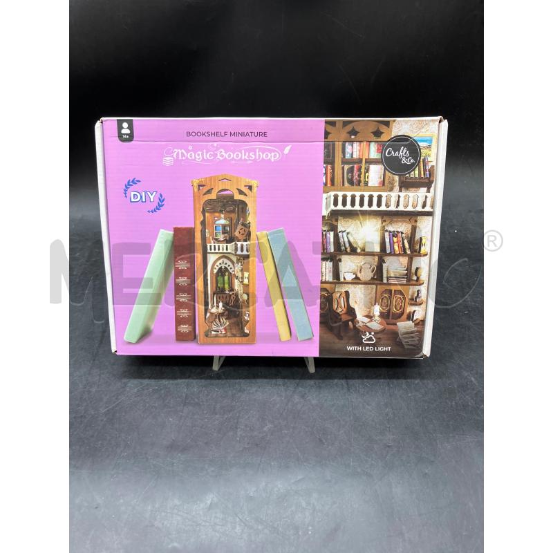 BOOKSHELF MINIATURE MAGIC BOOKSHOP | Mercatino dell'Usato Roma eur 1