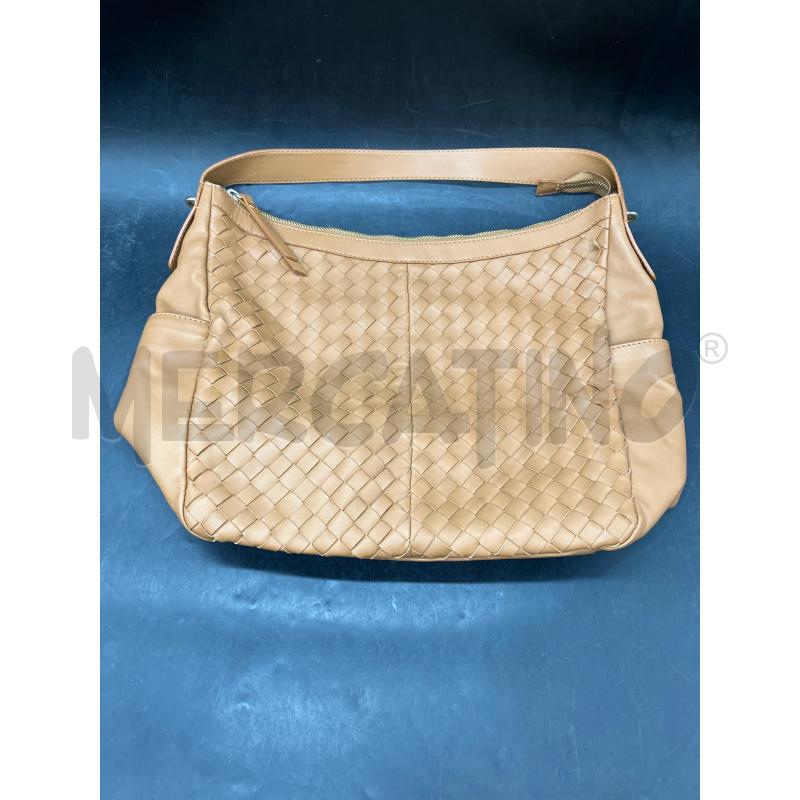 BORSA A. BELLUCCI PELLE INTRECCIO BISCOTTO | Mercatino dell'Usato Roma eur 2