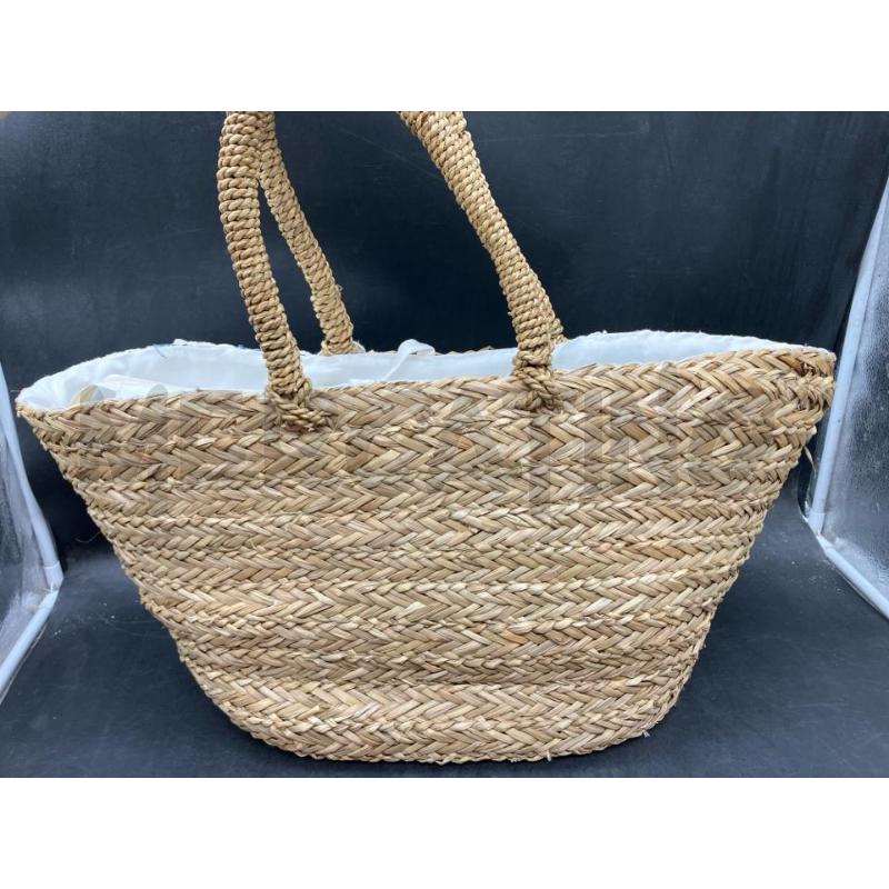 BORSA ALEX MAX PAGLIA UNCINETTO BIA FARFALLA CARTELL | Mercatino dell'Usato Roma eur 2