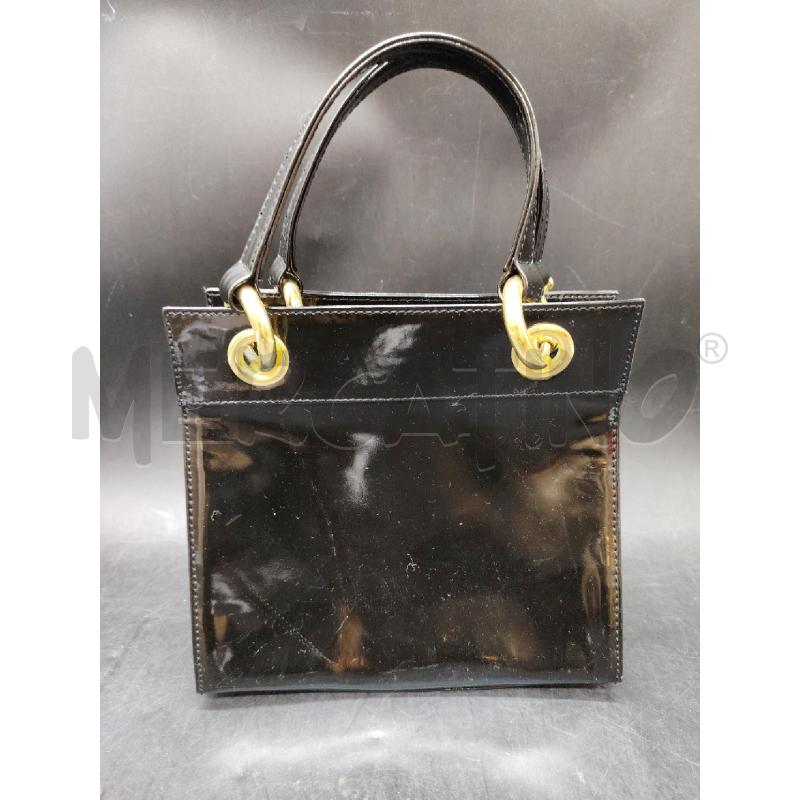 BORSA A MANO GRILLIS VINTAGE NE VERNICE INS DOR | Mercatino dell'Usato Roma eur 1