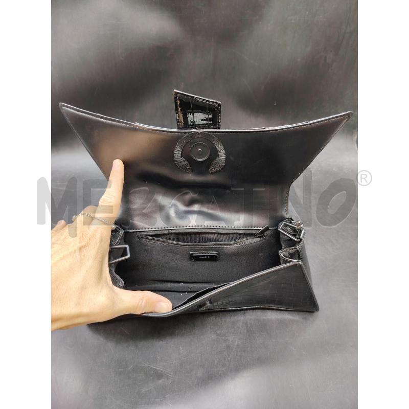 BORSA A SPALLA ALDO NERO ANIMALIER  | Mercatino dell'Usato Roma eur 3