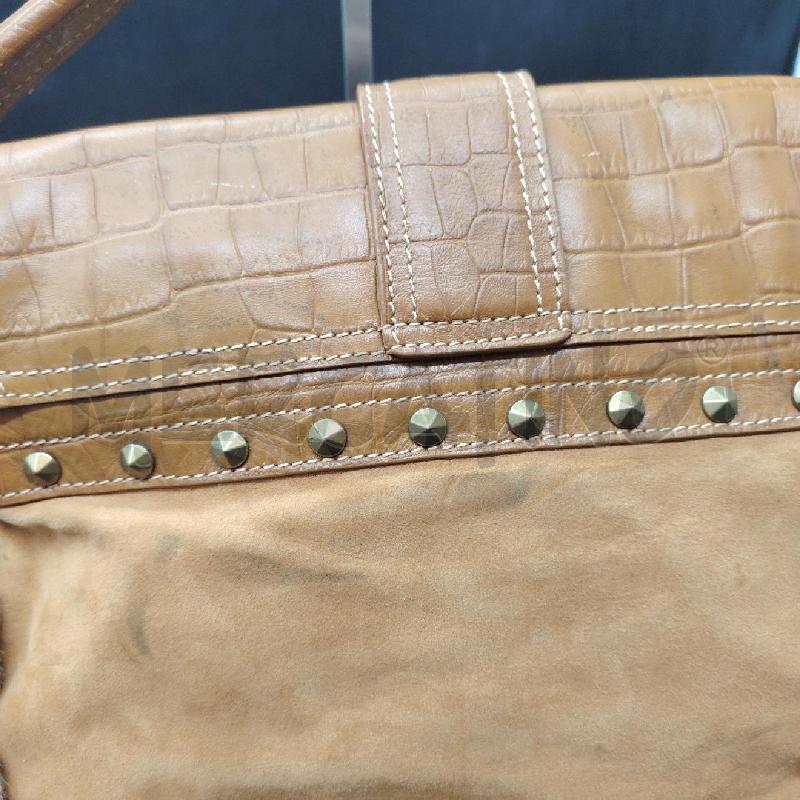 BORSA A SPALLA JUST CAVALLI SCAMO BEIGE PELO NAPPE | Mercatino dell'Usato Roma eur 3