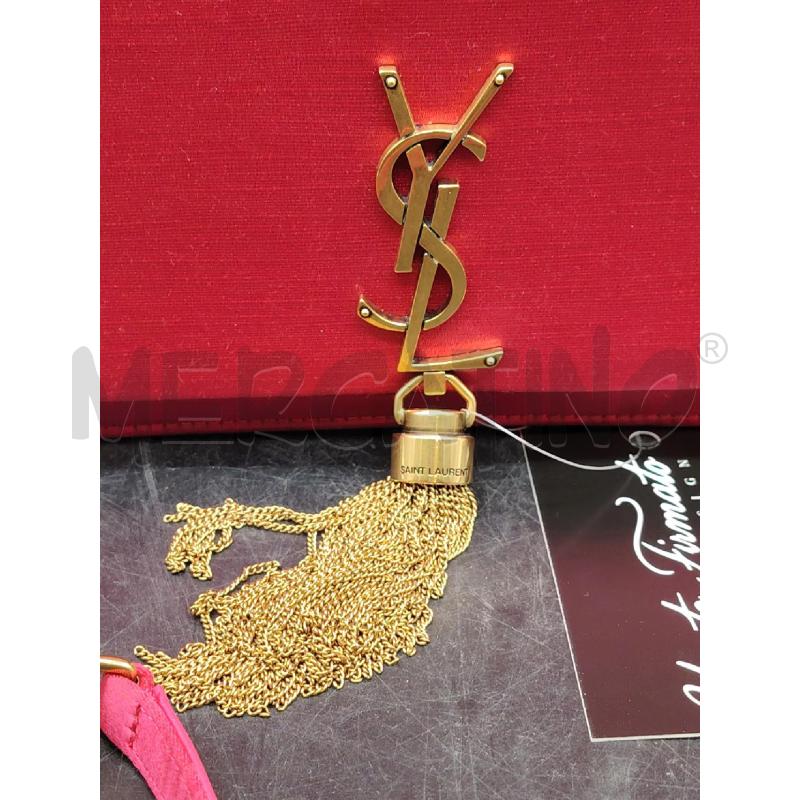 BORSA A TRACOLLA SAINT LAURENT KATE SETA RS MONOGRAM | Mercatino dell'Usato Roma eur 2