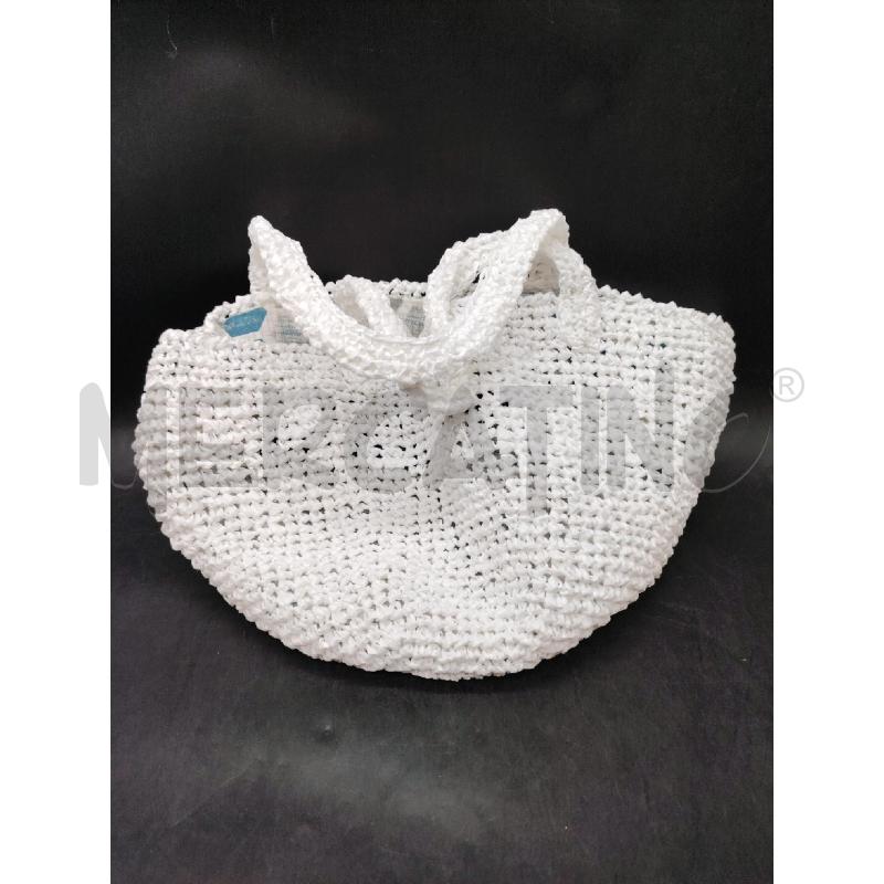 BORSA BIANCO INT NIDO APE PETROLIO | Mercatino dell'Usato Roma eur 1