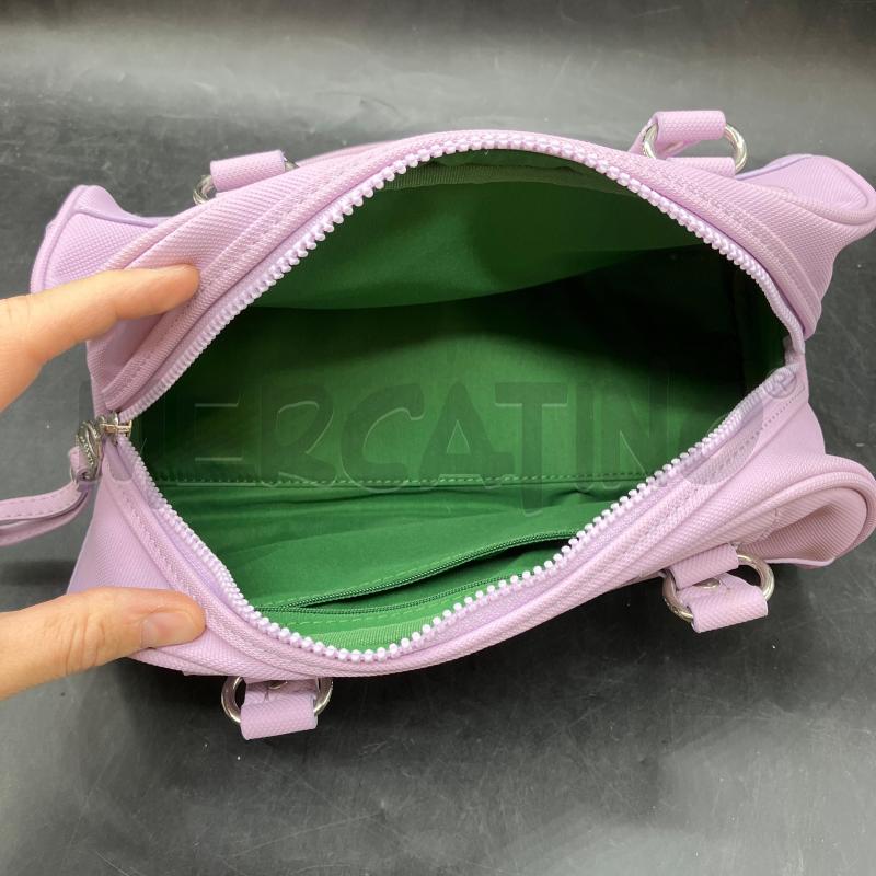 BORSA BOWLING LACOSTE LILLA | Mercatino dell'Usato Roma eur 3