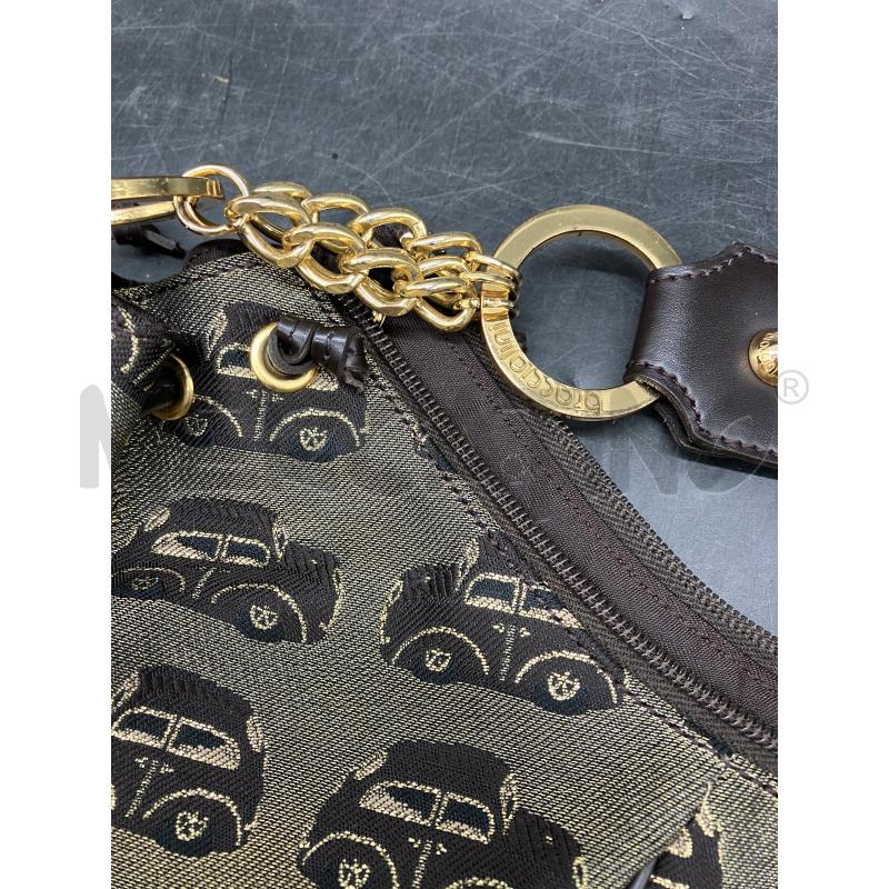 BORSA BRACCIALINI MARRONE MACCHINE  | Mercatino dell'Usato Roma eur 2
